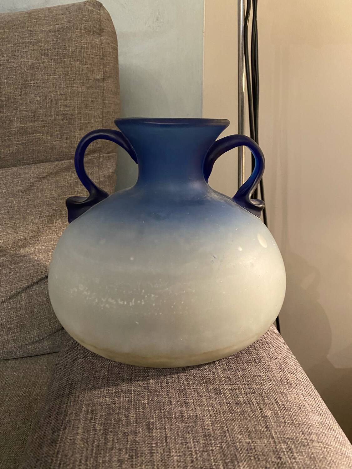 Vase en verre