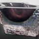 Duo Murano vase and ashtray by Alessandro Mandruzzato 60s