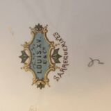 9 Louis XV plates from Sarreguemines