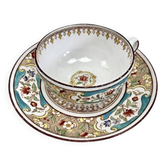 Old Sarreguemines Minton tea cup