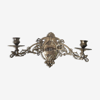 brass wall chandelier
