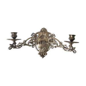 chandelier mural en laiton