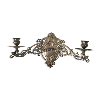 brass wall chandelier
