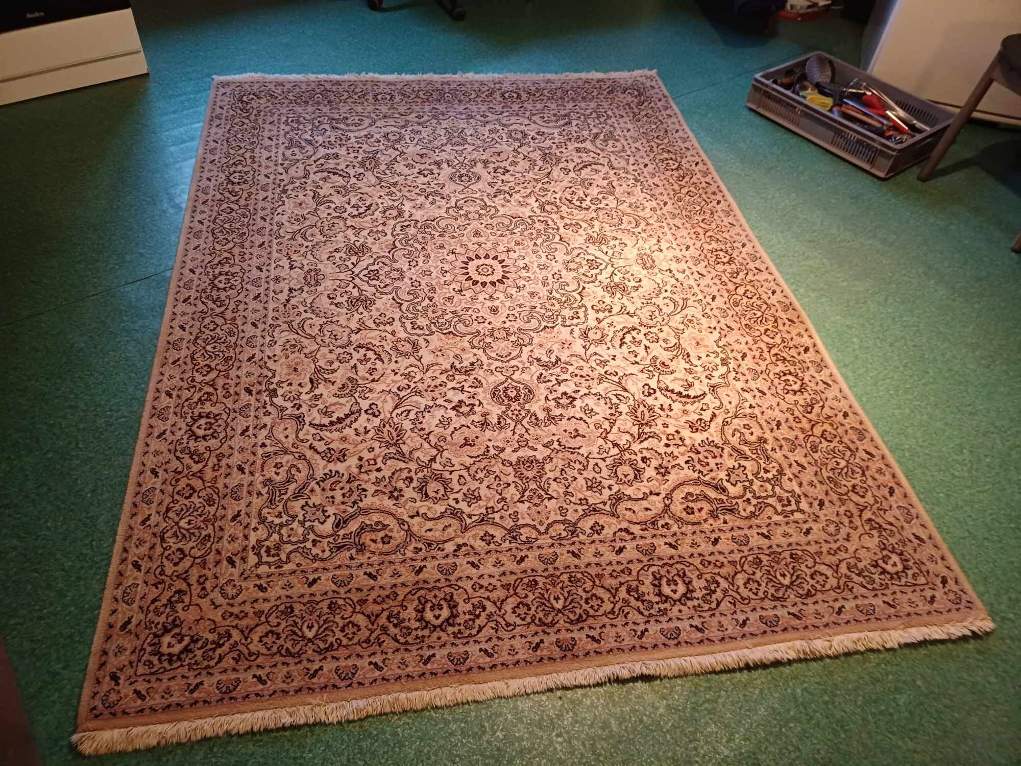 Old sarand wool rug aali 170x240