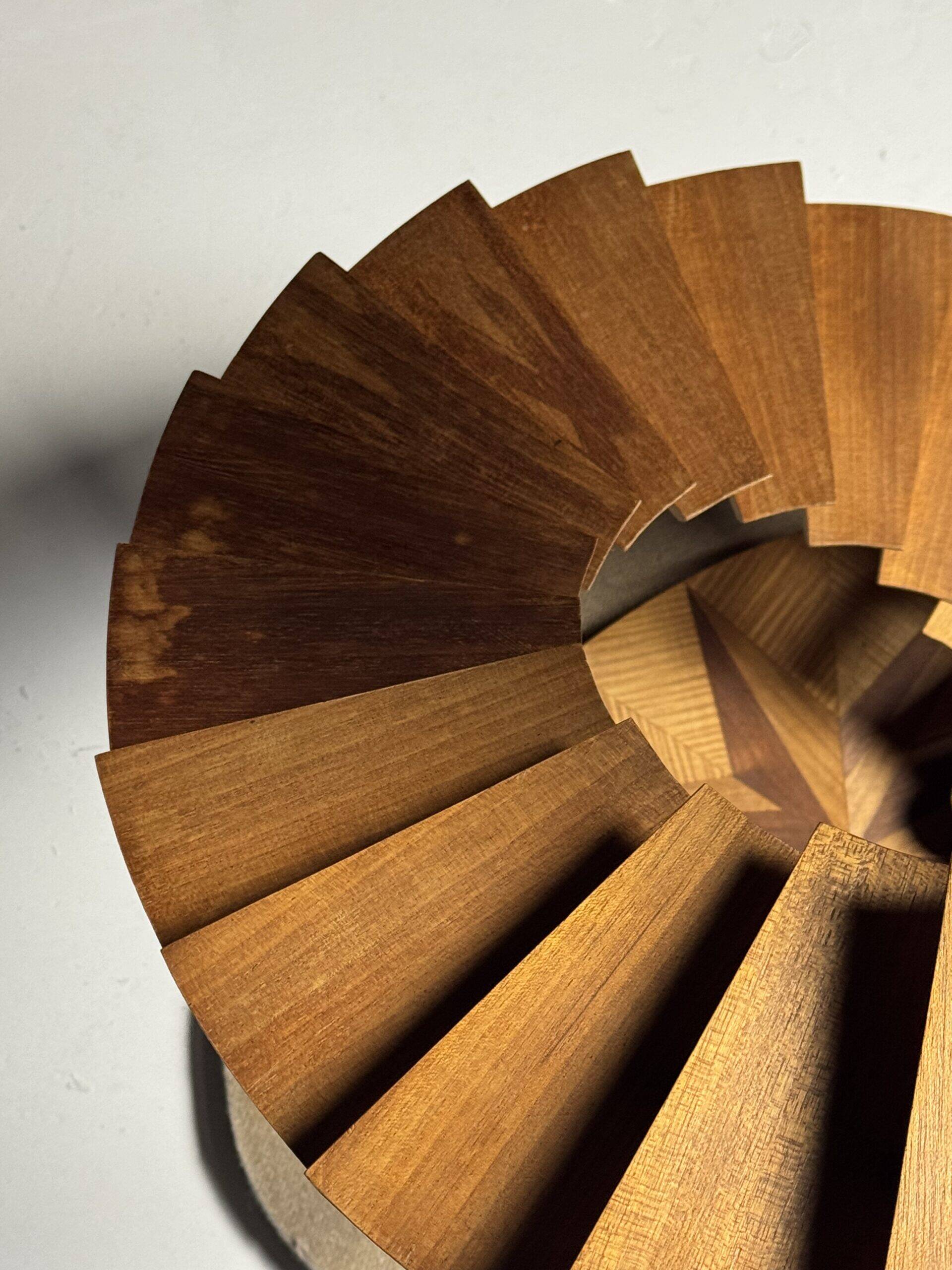Staircase scale model vintage 90cm