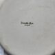 Flat stoneware plates