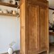 Renovated antique Parisian wardrobe