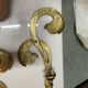Large Brass Sconces Set of 4 by Hans Möller, Germany, 1960s