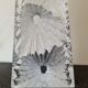 Lamp "Cratères" crystal Daum, circa 1960