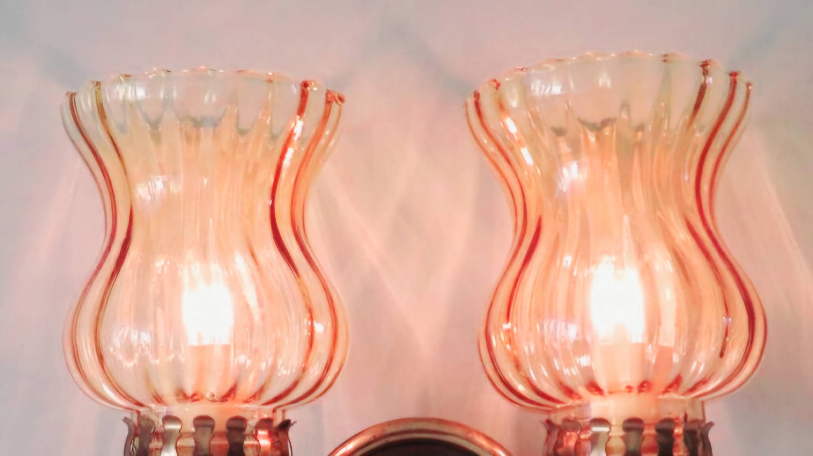 Four wall lights. 1950s