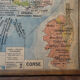 Ancient school map "Midi Mediterranean and Corsica" - Paul Kaeppelin