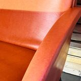 Caramel armchair from the 70s