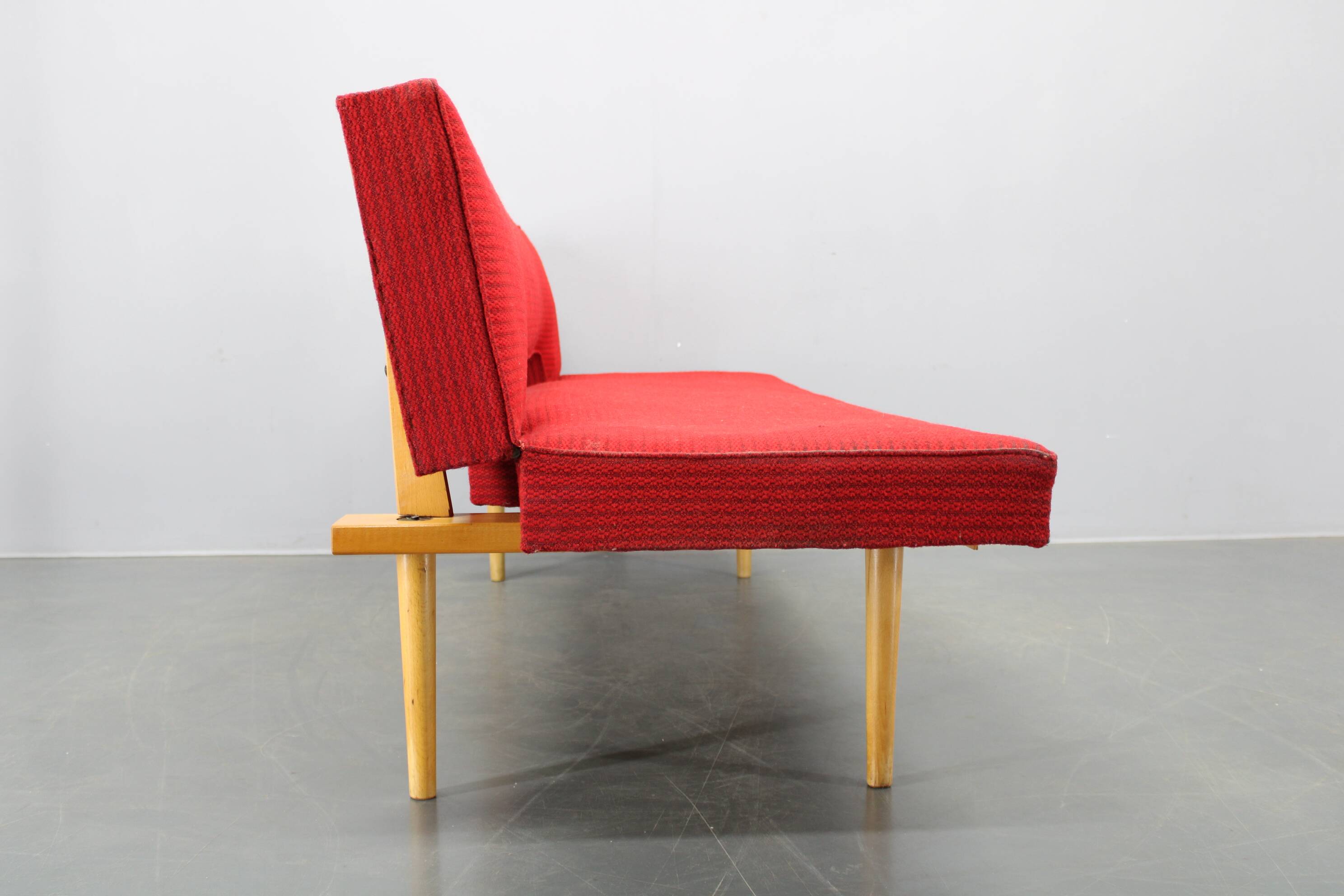 Mid-century sofa daybed by Miroslav Navrátil, Czechoslovakia, 1960s