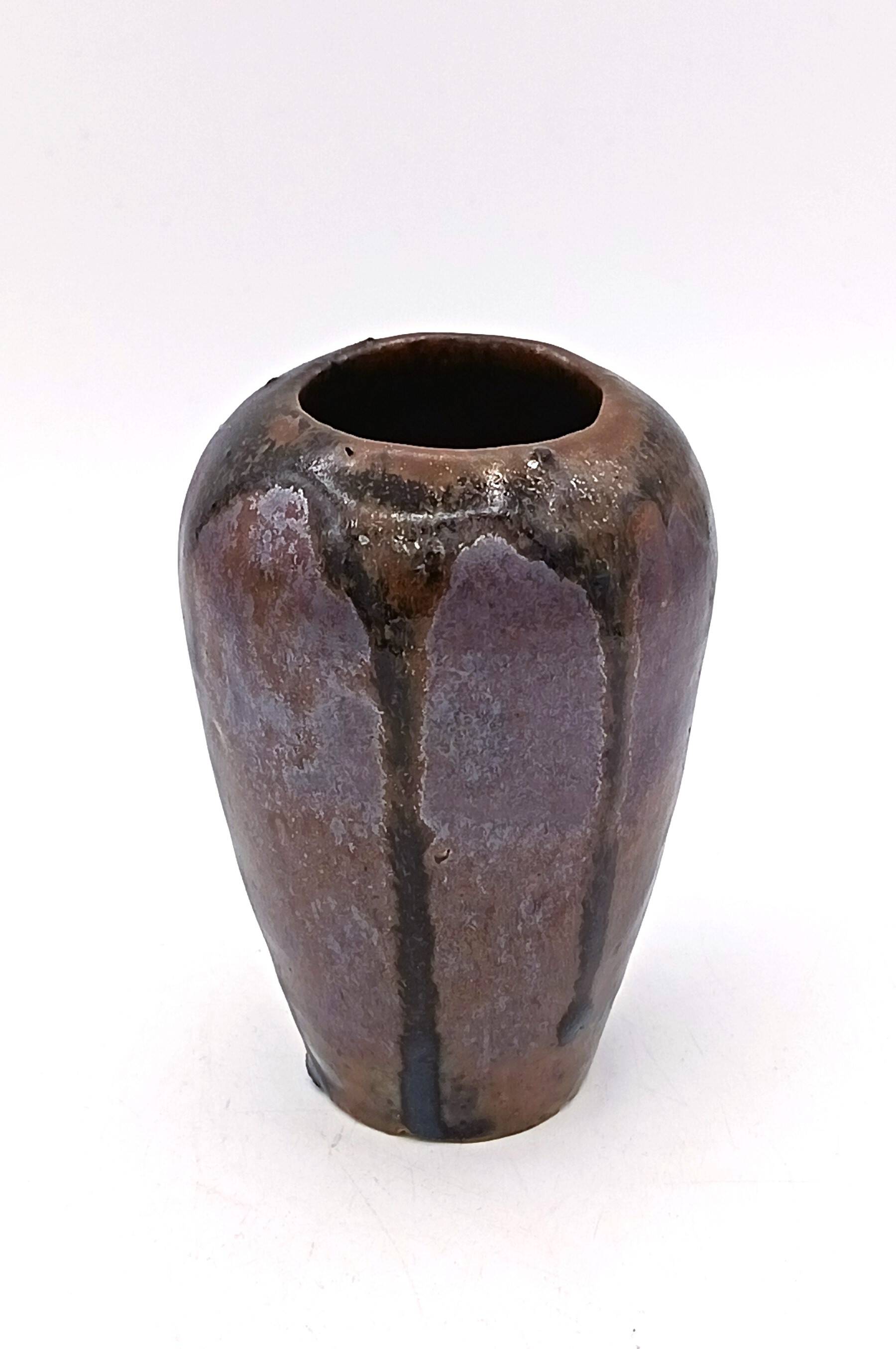 Vase céramique 1920 signé Eugène Lion