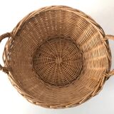 Round basket in anses