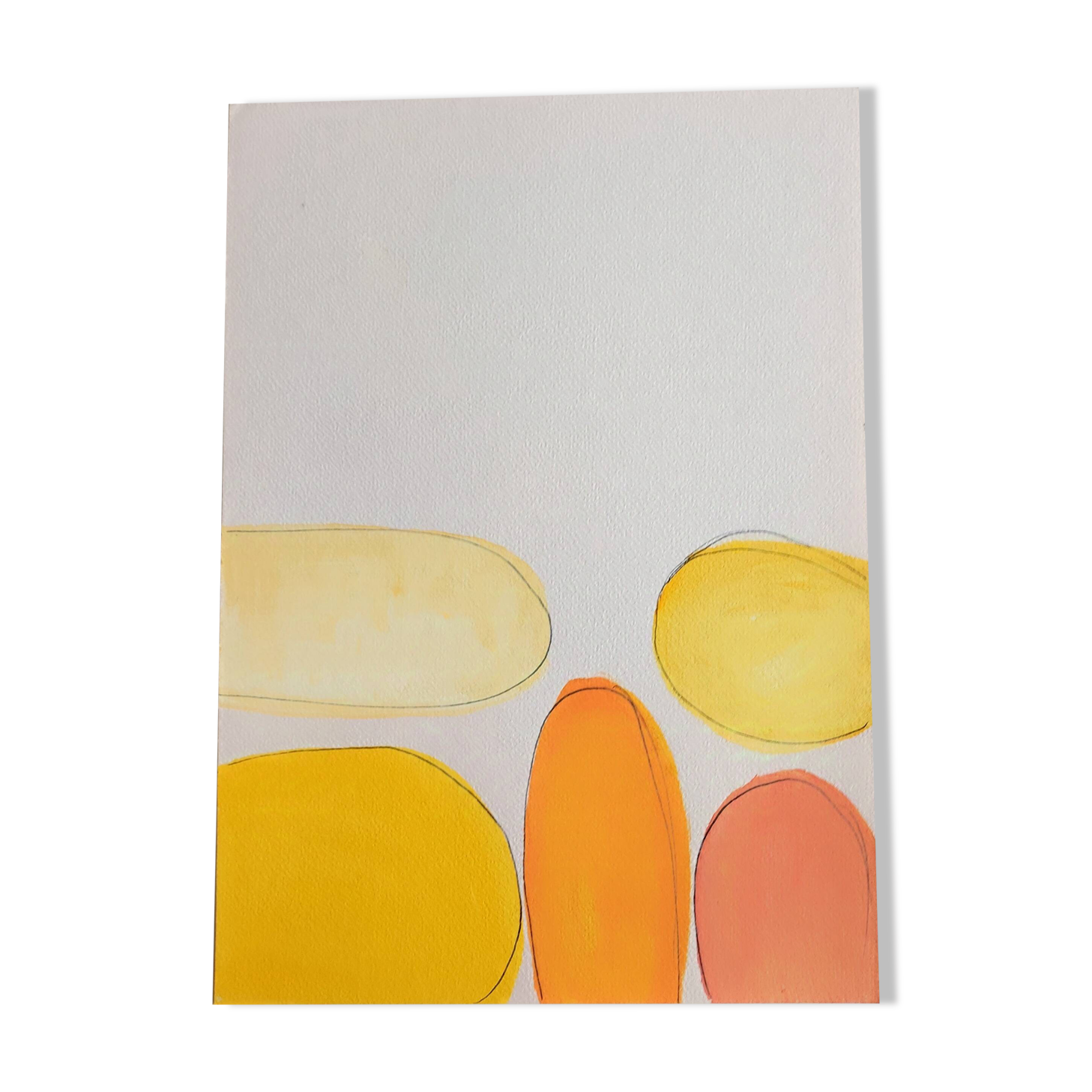 Original minimalist abstract painting