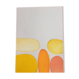 Peinture original abstrait minimaliste