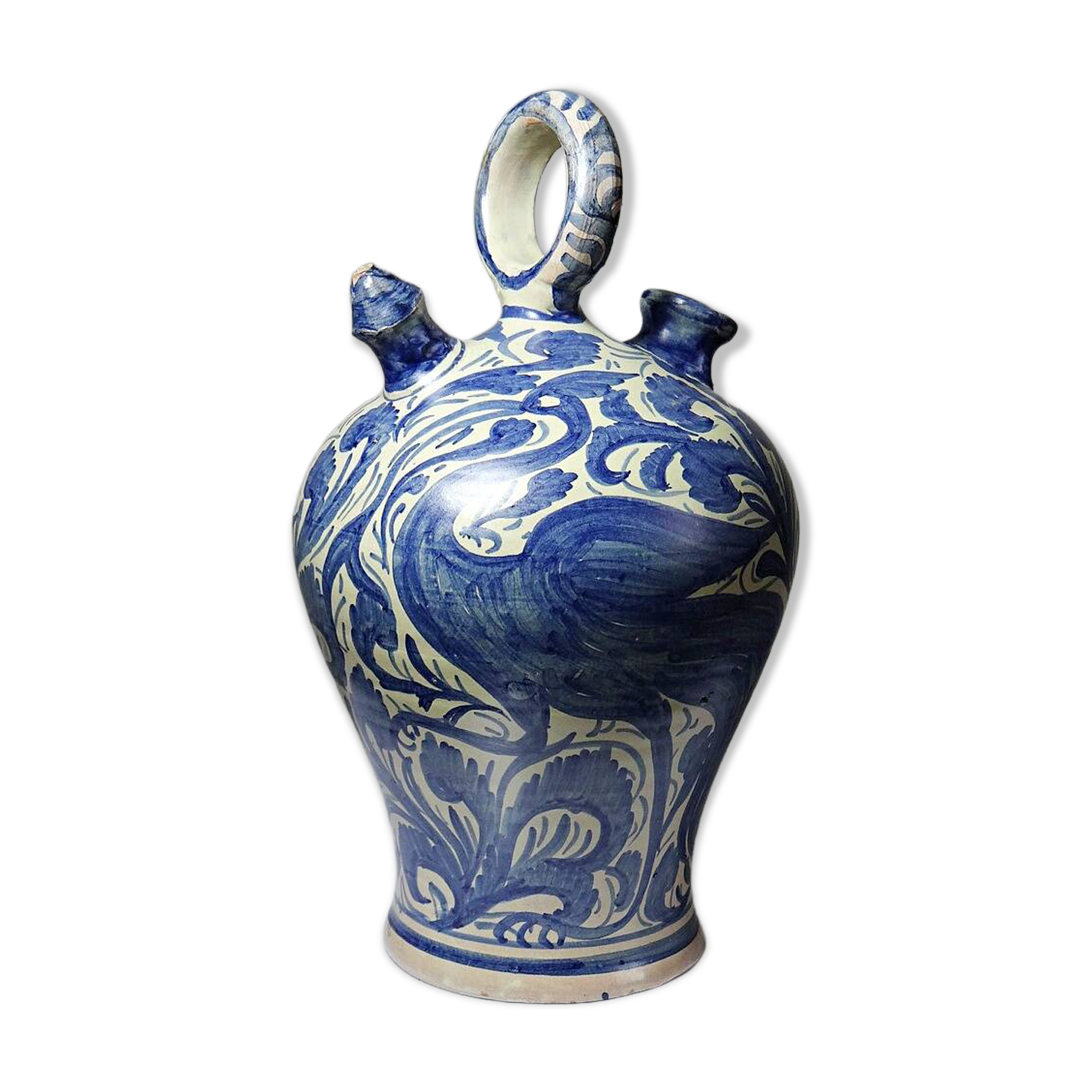 Large Spanish majolica jug Domingo Punter 1952