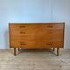 Oak chest of drawers, Denmark 1960