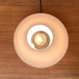 1970s vintage space-style German glass table lamp by Limburg.