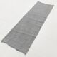 Light Gray Handmade Vintage Kilim Runner Rug, 62x192 Cm