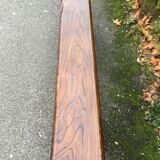 Rustic bench in solid oak
