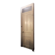 Old Haussmannian door 83x219.5cm with glazed transom frame.