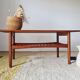 Table basse vintage en teck – Design Danois Mid-Century
