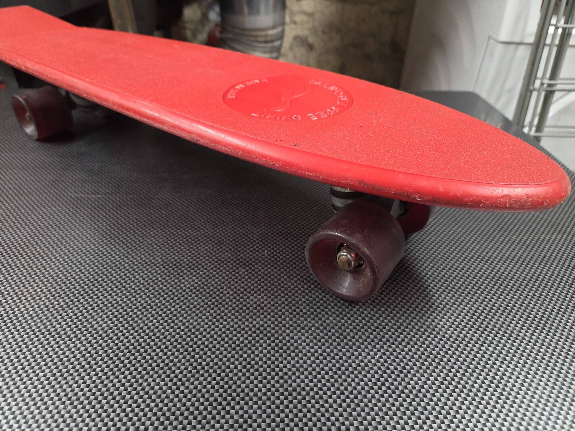 Vintage Skateboard "California Free Spirit" — Plastic Skate / Cruise