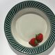 Hollow dish Digoin dark green jacquot model