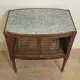 serving table / accent furniture in Louis XVI style – marble top