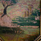 Lot 2 old paintings oil painting signed
