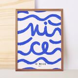 Nice is Nice - Moral poster 50x70