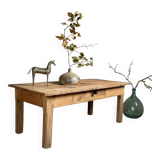 Rustic farmhouse coffee table