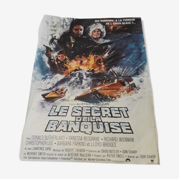 Affiche de cinéma le secret de la banquise 1980