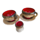 Service petit-déjeuner Bruno Dose + coquetier – Poterie du Breuil, Sar