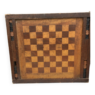 Wooden chess game