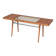 Table basse en bois, métal et verre par Jitona 1960