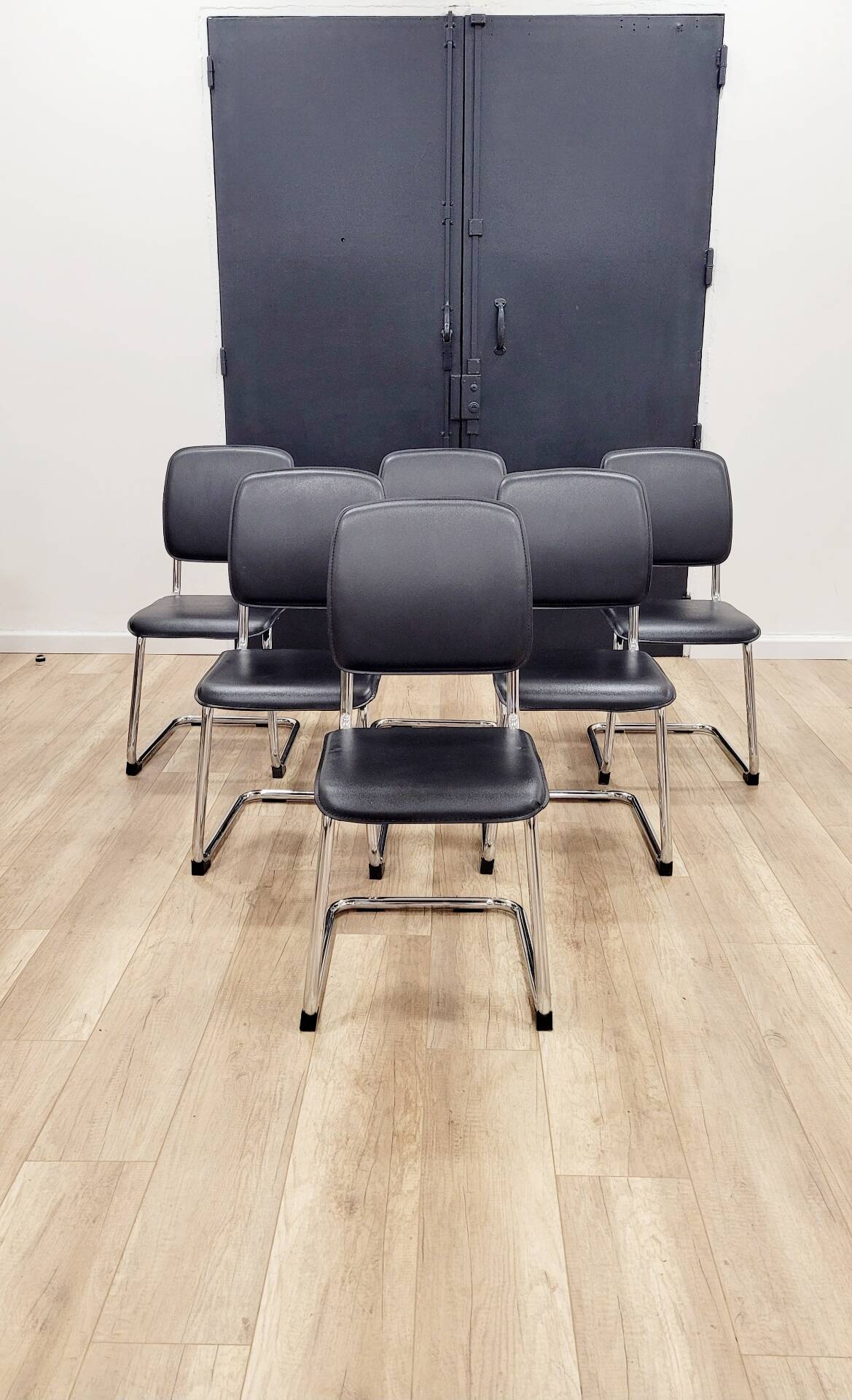 Six vintage chairs