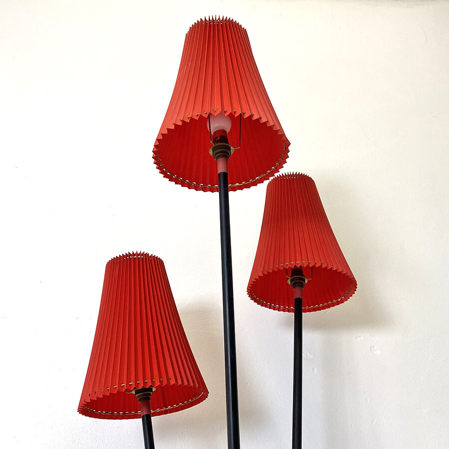 Vintage tripod floor lamp 60's