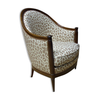 Fauteuil bergère art déco