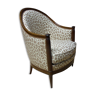 Fauteuil bergère art déco