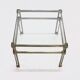 Table d'Appoint en Bronze Massif 1970
