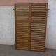Pair of metal shutters