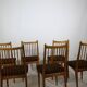 Mid-Century Teak Dining Chairs by WK Möbel, Set of 6, 1960s Design