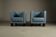 Paire de fauteuils « Moji » de Shigeru Uchida pour Poltrona Frau