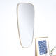 Miroir rétroviseur doré 1950