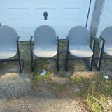 Lot de 4 chaises vintage design