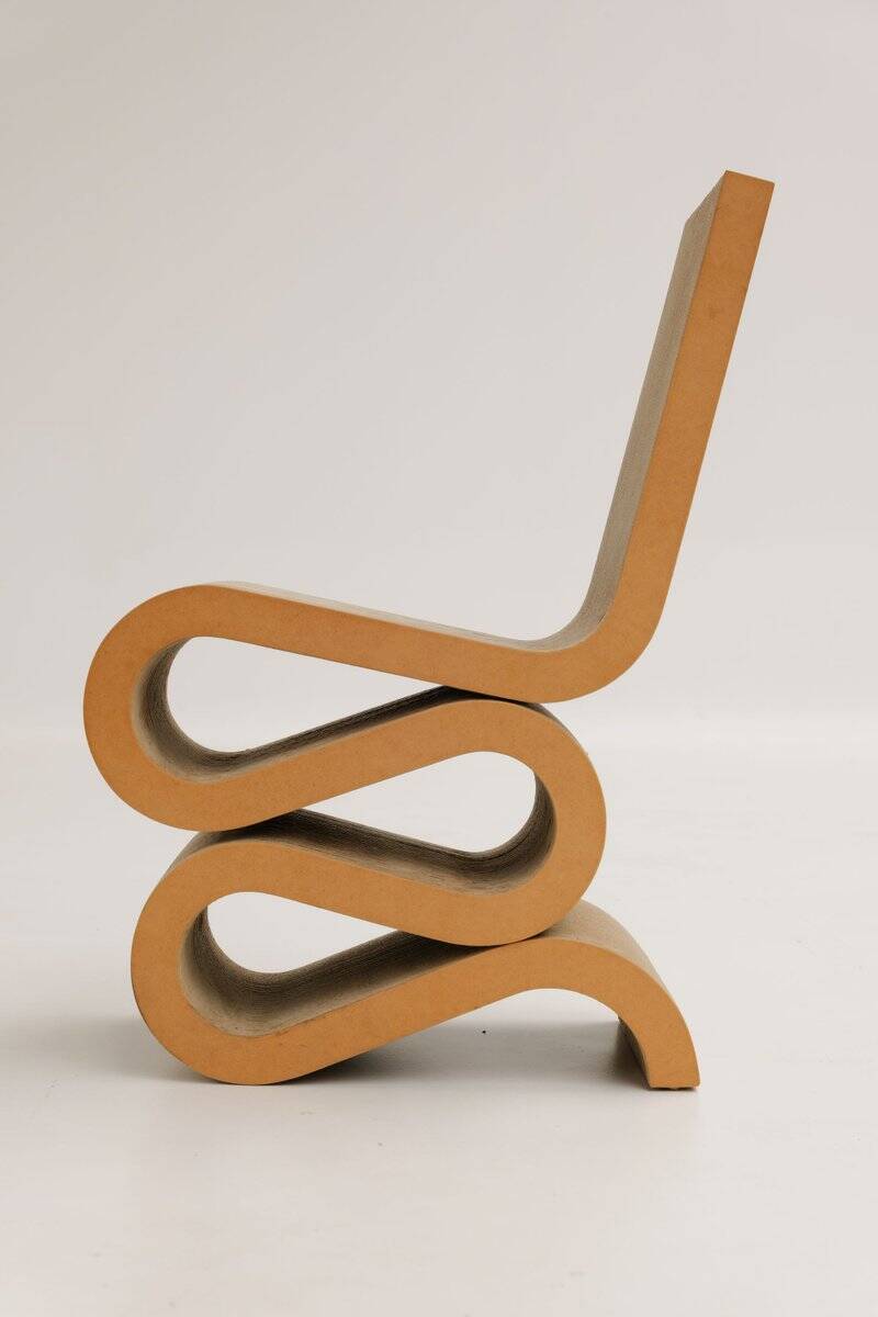 Chaise Edges Wiggle Vintage par Frank Gehry pour Vitra, 1990s