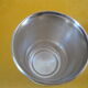 Duo of small silver metal timpani
